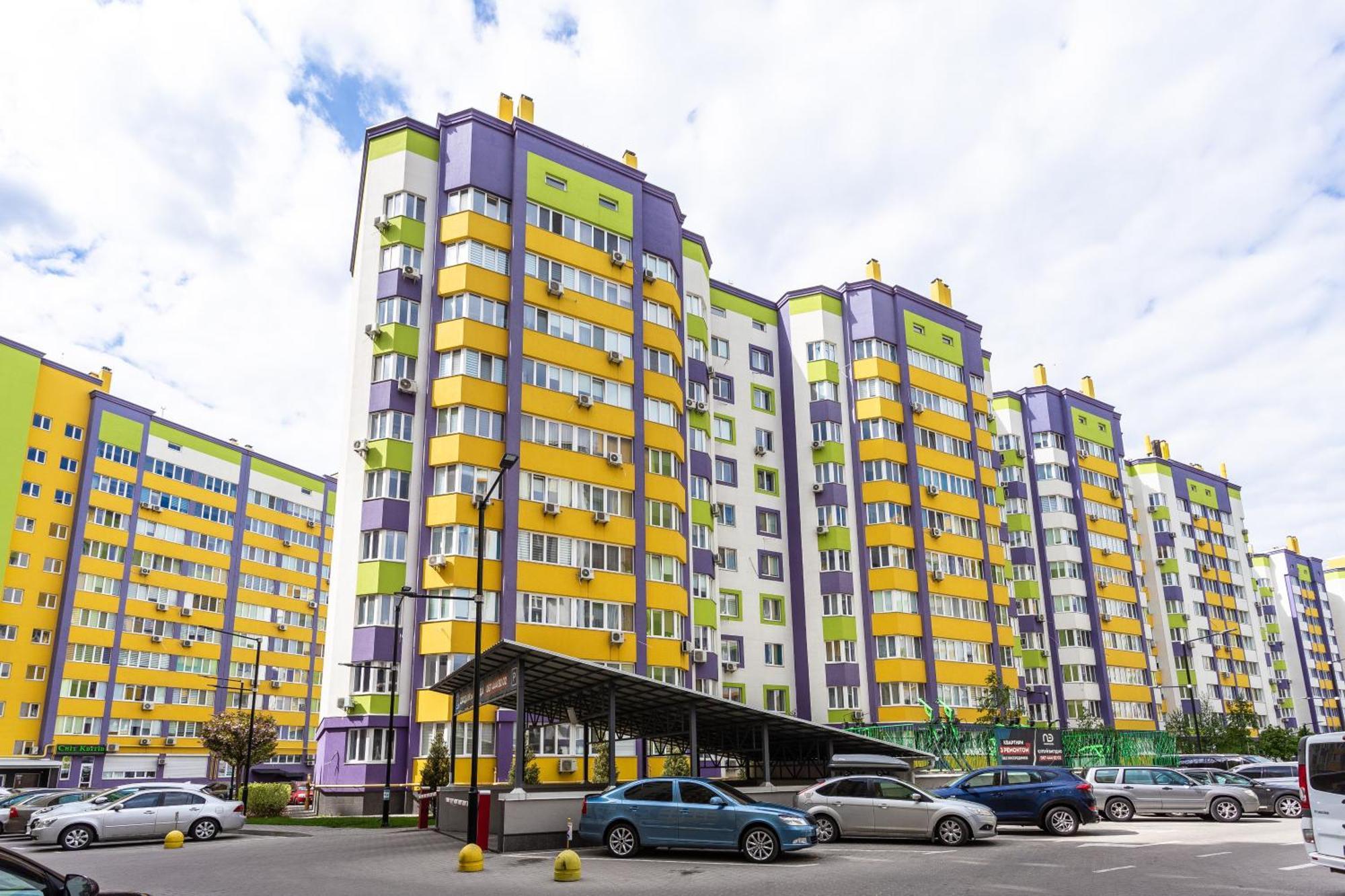 093 Квартира в новом комплексе, рядом с Кольцевой. Киев Экстерьер фото